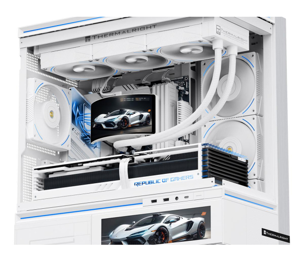 Thermalright Rainbow Vision 360 Turbo Argb White 3x120mm - 1483703 - zdjęcie 6